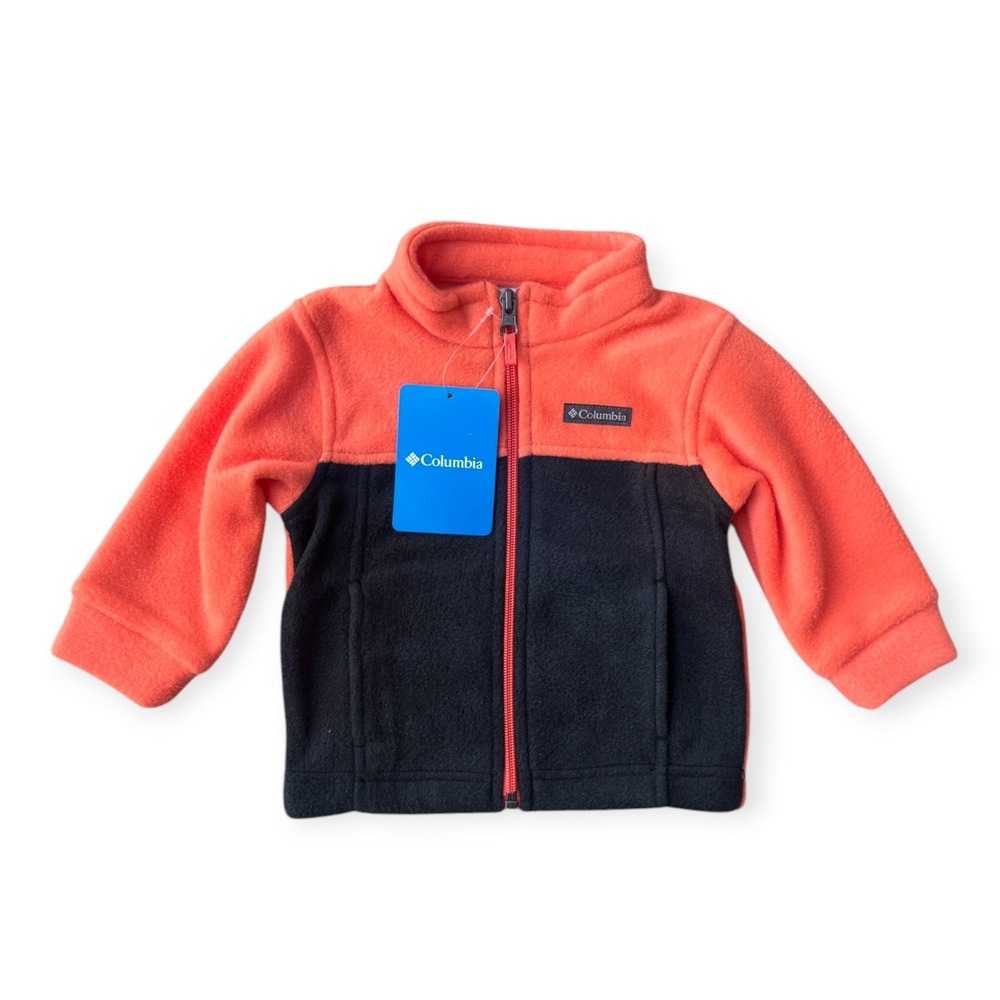 NWT Columbia Baby Boy Steens Mountain Fleece Jacket 6-12 months